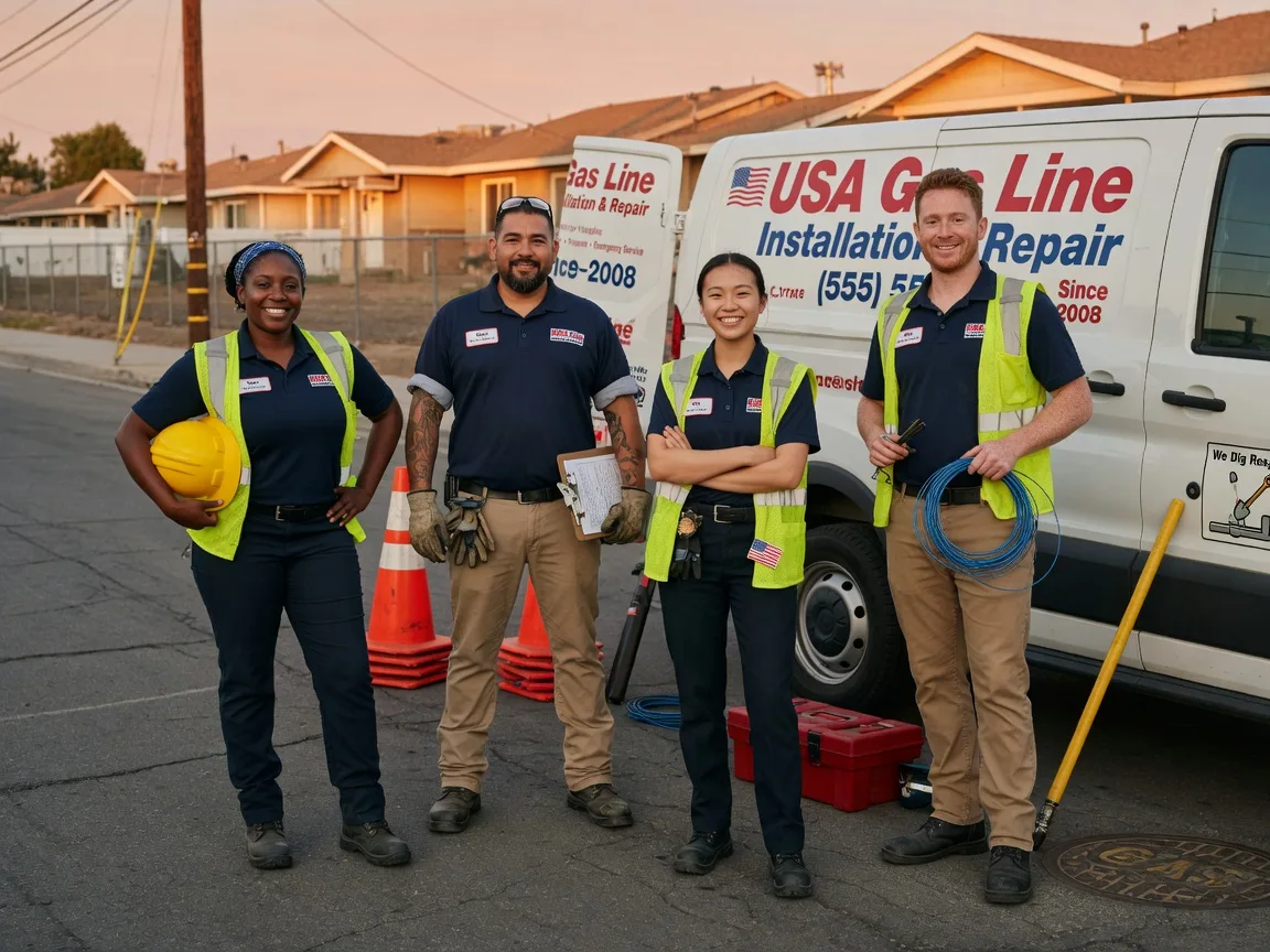 Gas Line Installation company in Goldsmith, IN